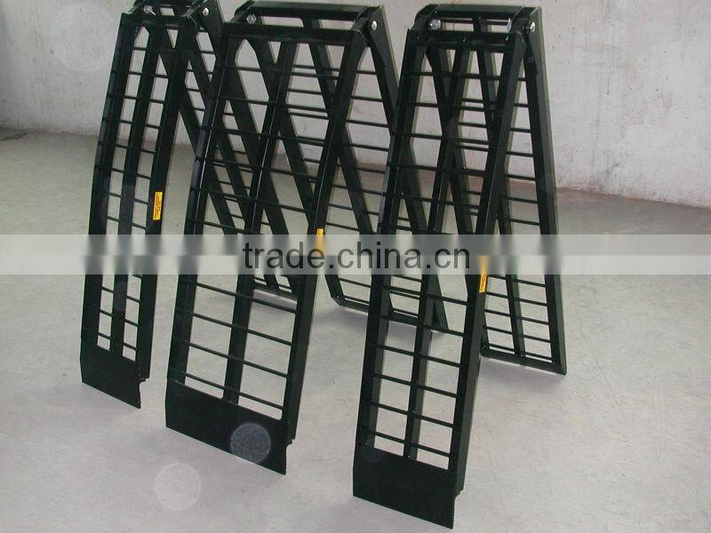 arched aluminium folding ramp