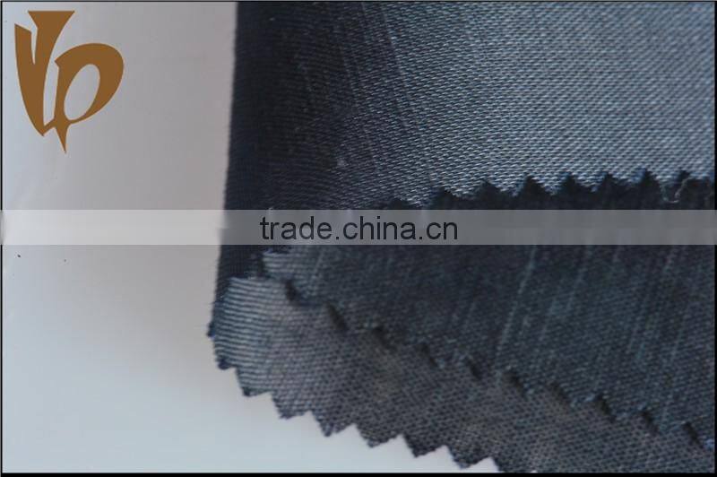 factory directly sale 49% ramie and 51% linen woven fabric plain dyeing fabric ready for shirt and home textile