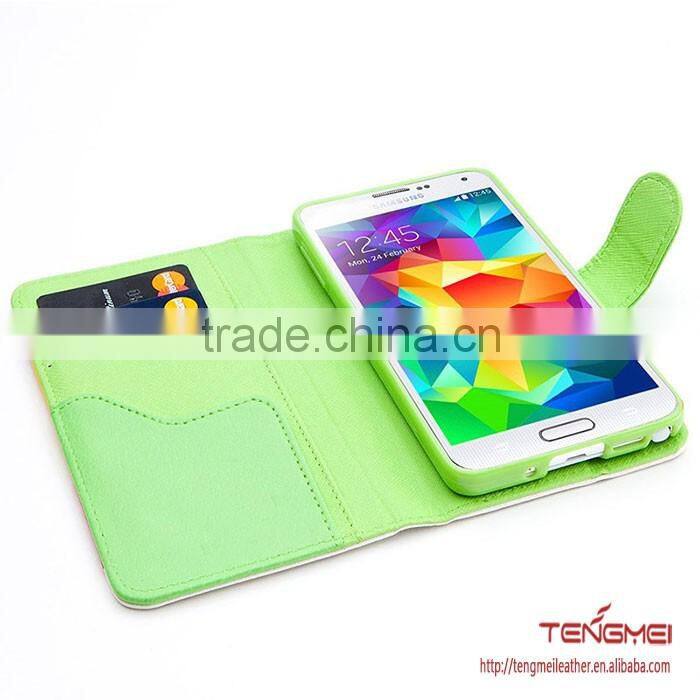 magnetic PU case for samsung for smasung s7 case