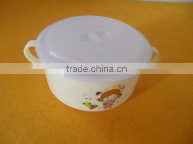 Plastic monolayer bento box