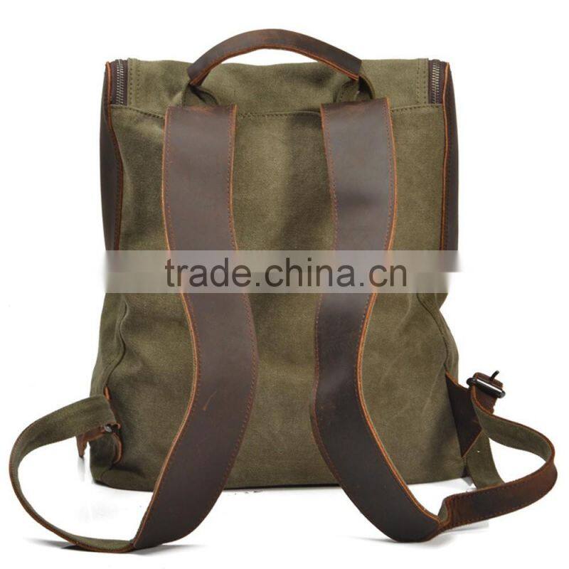 Brand designer canvas school backpack hiking backpack travel backpack laptop backpack campus backpack bag student backpack bag