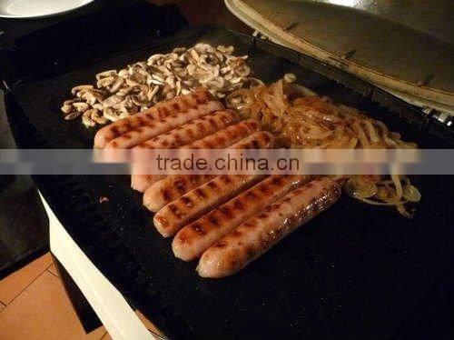 Barbeque BBQ Non-Stick Hotplate liners X 2 Mat Protection, Easy clean sheet. Cook on Weber