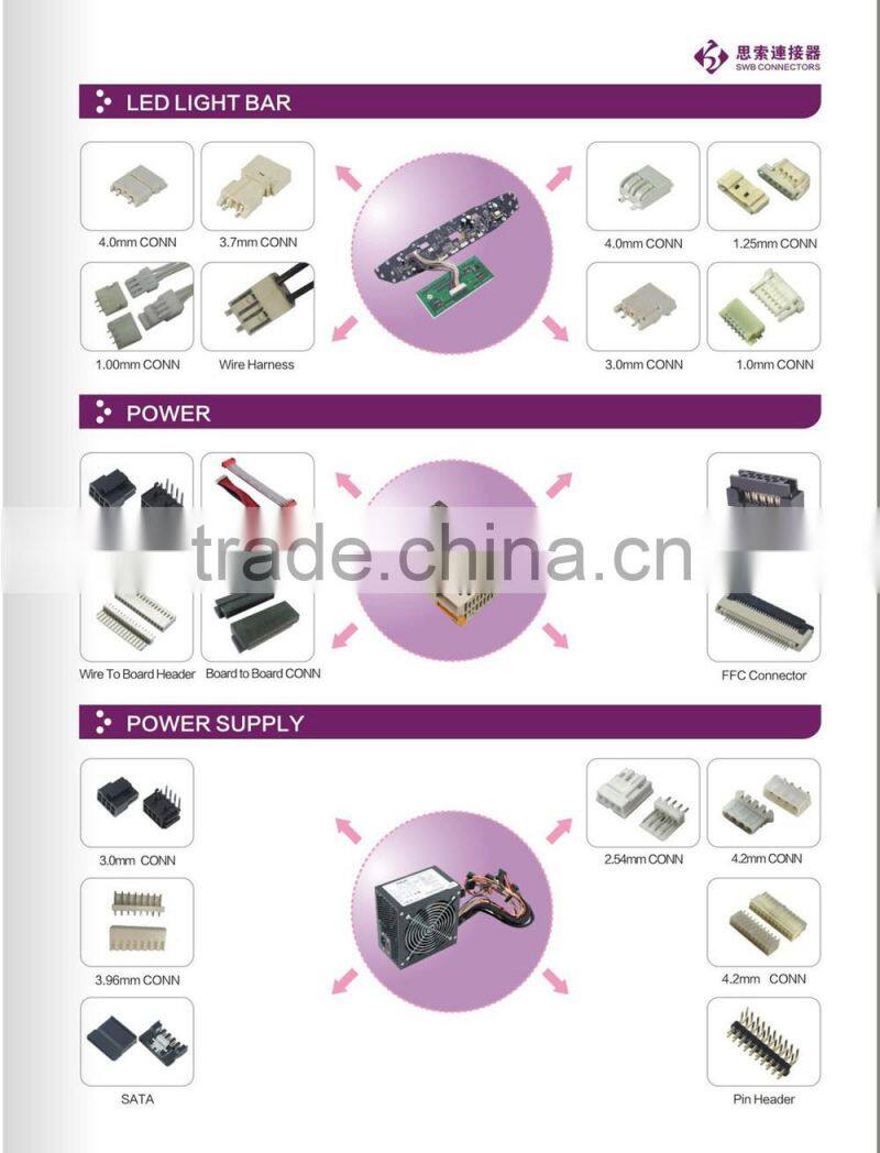 2.54mm pitch Pin header connectors