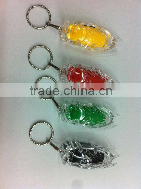 new styleBaseball cap shape led keychain light