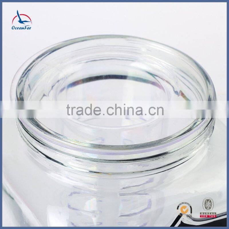 Eco-friendly Beverage Glass Jar High Quality Glass Dispenser Glass Jar with Tap