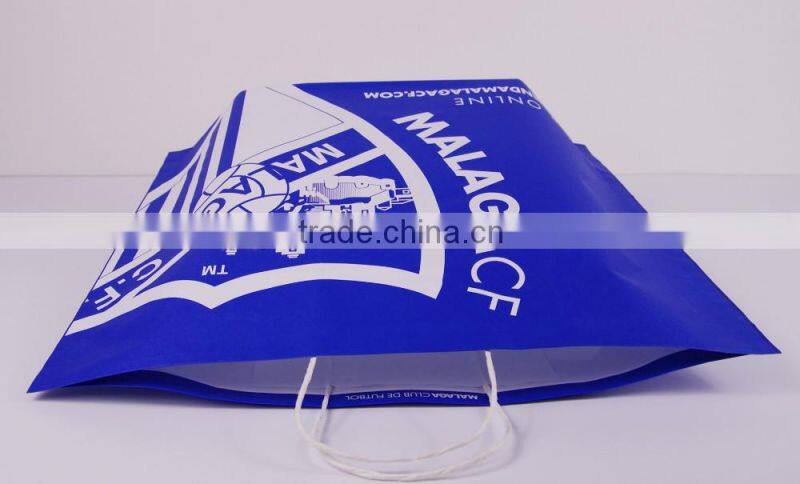 2016 new style printed bags made of kraft paper with competitive price