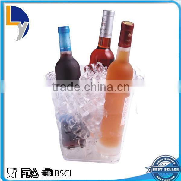 Made in China alibaba supplier new design factory sale custom plastic ice bucket
