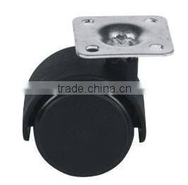 30mm light duty small plastic swivel furniture caster