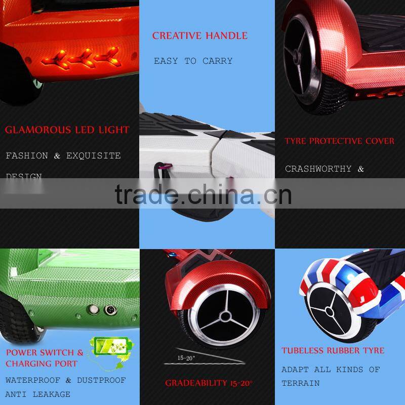 2015 6.5inch Mini self balancing scooter with creative handle from manufacture (PN-A2 )