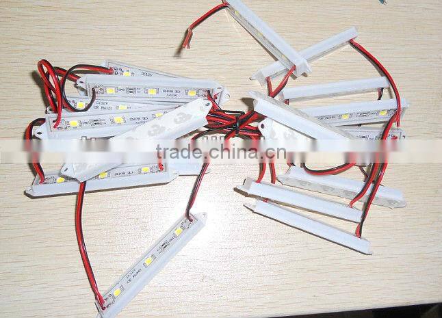 promotion!!!3pcs 5050 SMD LED module,plastic case,WHITE color,DC12V,20pcs a string;75mm*12mm;please advise the color you need