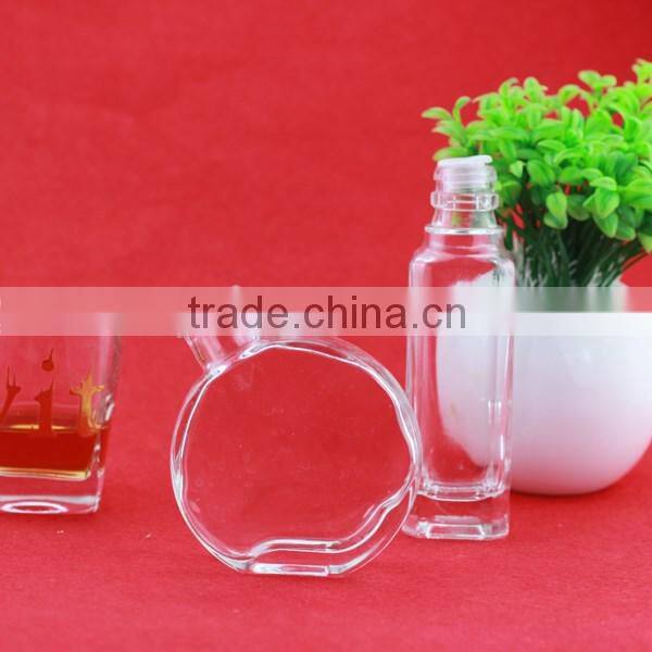 Novelty professional customized vinegar dispenser bottle classic glass bottles apple label bottles
