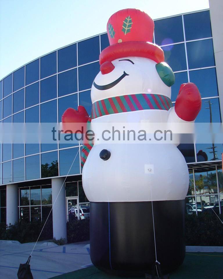 Giant Christmas Decoration Inflatable Snowman/Giant Inflatable Snowman For Outdoor Decoration