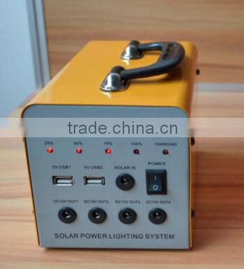 protable off-grid 9AH Solar Camping System home solar system