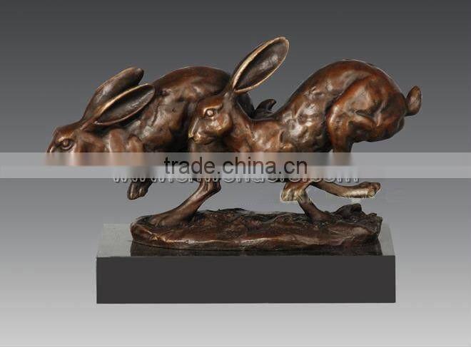2011 Hot sale small bronze sculptures of Rabbit01 (AL250)