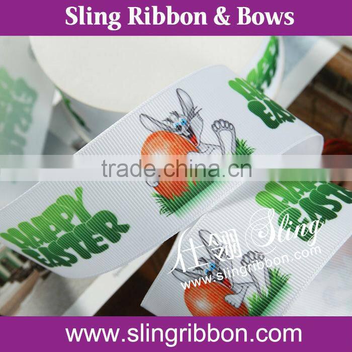 Easter's Day Printed Grosgrain Ribbon