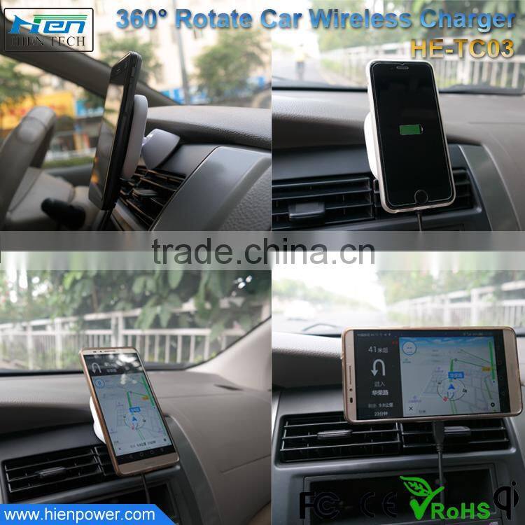 Wholesale Qi Charger Phone Holder Wireless Charger Holder
