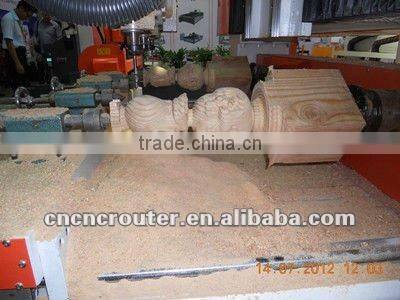 8 heads cylinder wood engraving machine (best seller and new patent invention )