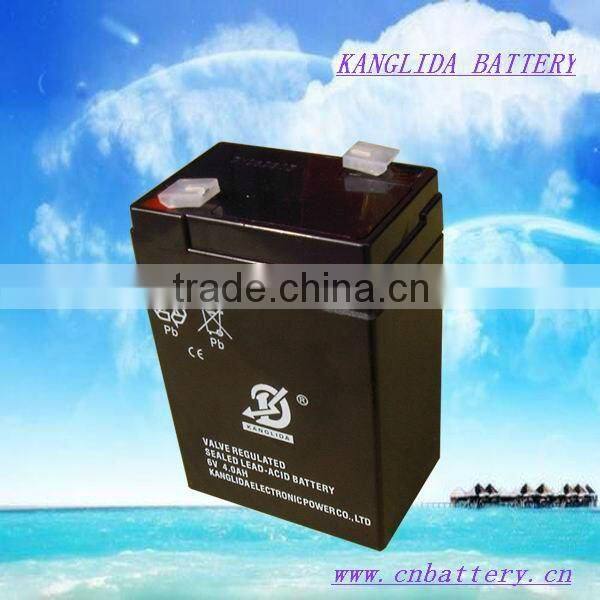 Emergency light sealed lead acd battery 6v5ah SLA battery