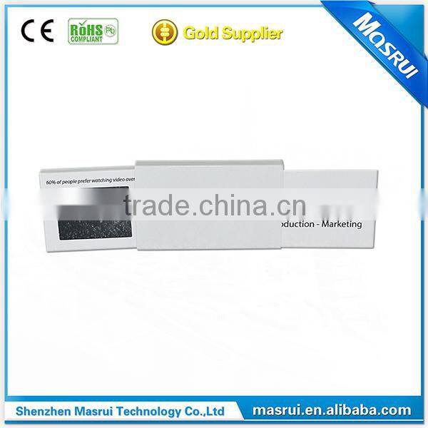 2.4 inch LCD screen customized OEM digital video greeting card and video advertising brochure