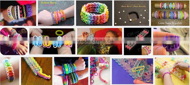CE Top quality Loom Bands, multi-color Rubber Bands
