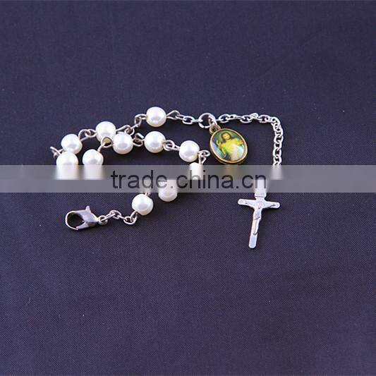 natural pearl price catholic rosary bracelet