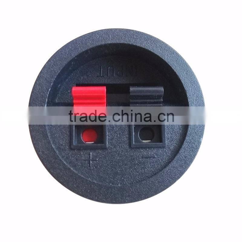 10 Pcs 2 Way Spring Push Release Connector Speaker Terminal Strip Block