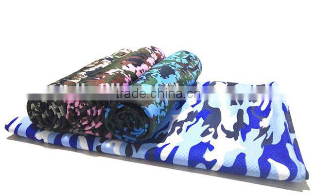 Personalized polyester custom printing cold sports ice cool towel
