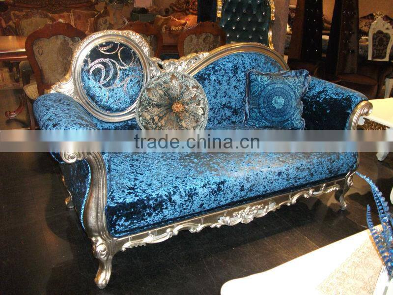 French style chaise lounge chair lover lounge seat sofa bed