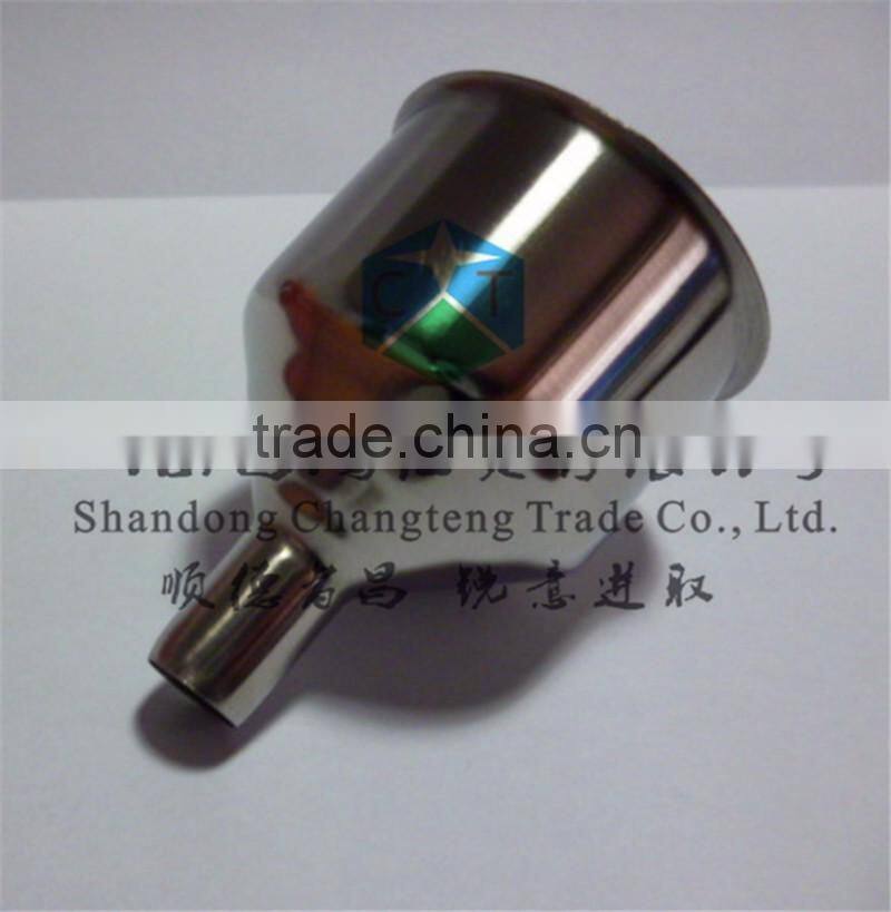 10g/piece Water Bottle Funnel Proboscis Wine Funnel Stainless Steel Hip Flask Funnel