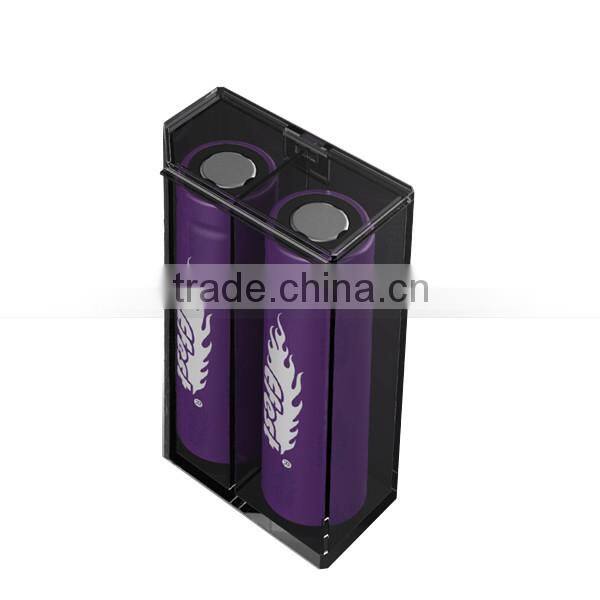 high qulity H2 2 pcs 18650 battery case. fashionable battery case efest 18650 case