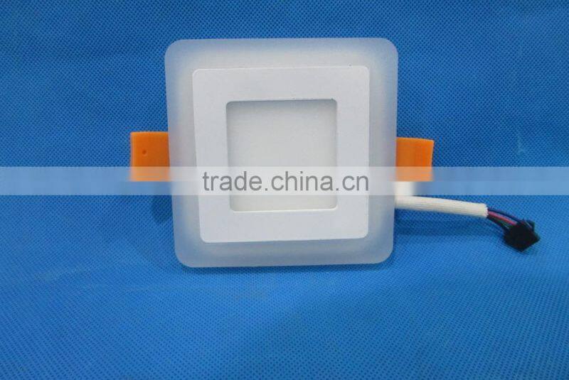 high quality double color 6+3w LED panel light EPIATSR chip