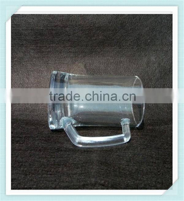 400ml glass beer mug high quality beer glass cup with handle