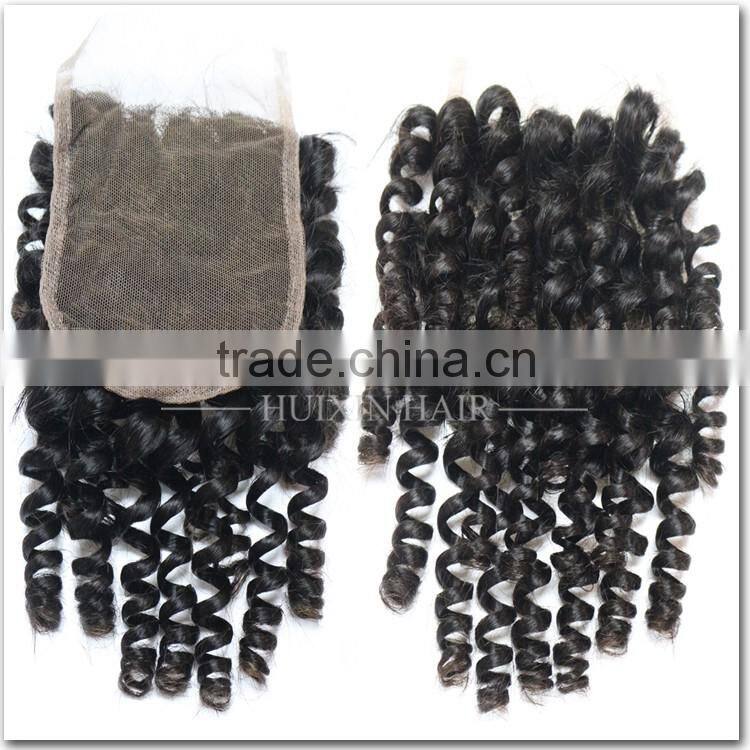 brazilian hair closure ,Lace Frontal,100% human hair