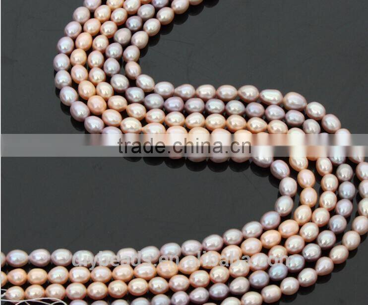 3.8-4.4mm Natural Freshwater rice Pearls