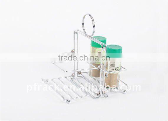 stainless steel bottle rack in kitchen P-2109