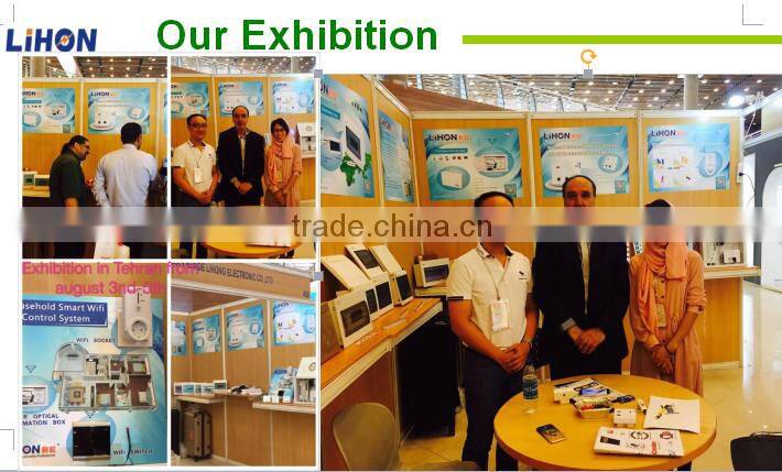 13 way metal base transparent cover power distribution box with more knockouts