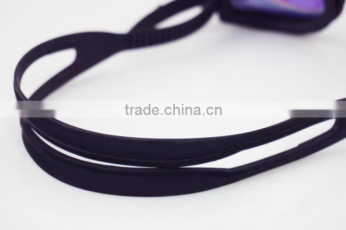 Vision Mirror - Fashionable Silicone Adjustable Silicone Strap Mirrored lens Swimming Goggles