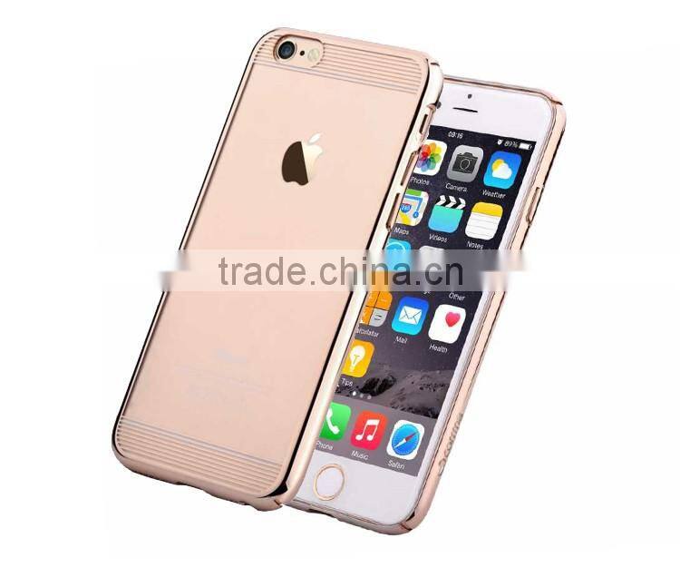 Cell Phone Back Case For iPhone 6 6S Plus,Smartphone Electroplating PC Back Case Cover For iPhone 6 6S Plus
