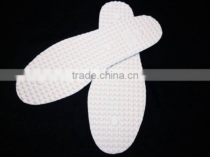 Durable magnetic acupuncture insoles adhestive forefoot cushion shoe insole