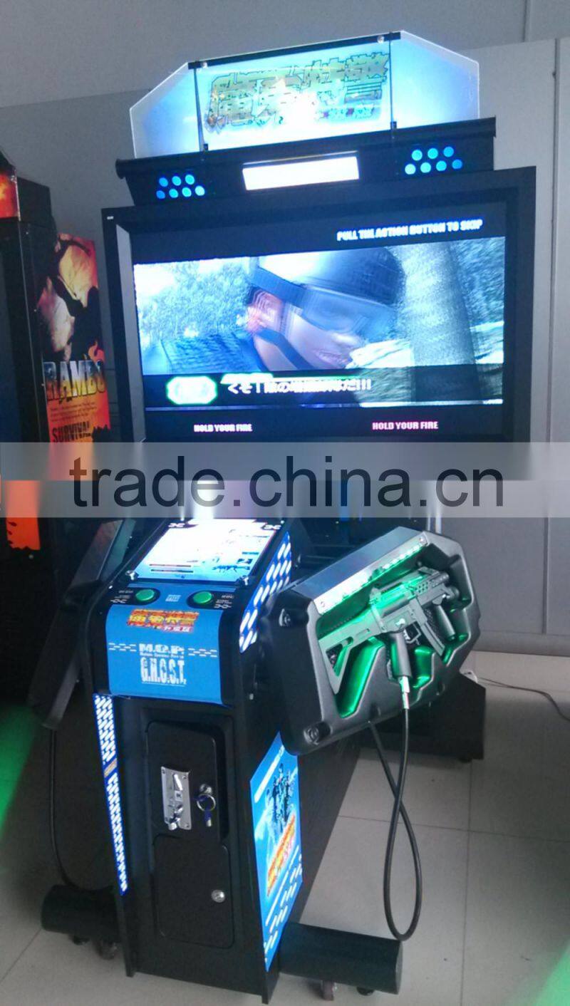 Gun Shooting Arcade Game Machine Ghost Squad shooting game machine Amusement Simulator Game