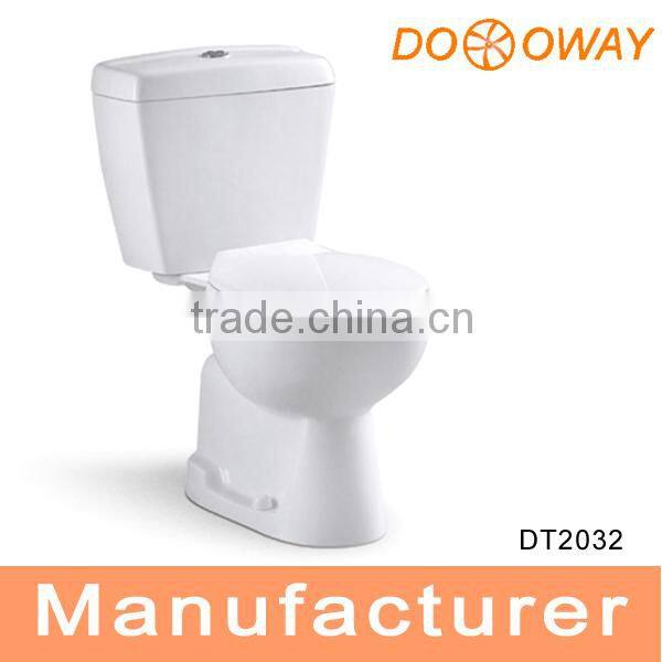 bathroom ceramic cheap two piece muslim toilet DT2032