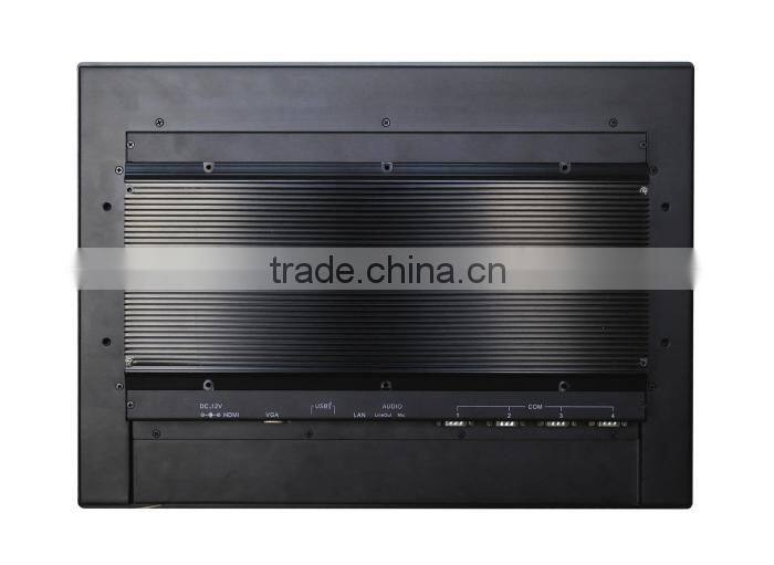 19'' Fanless 5*USB , 4*COM , 1*LAN Resistive Touch Industrial Panel PC Price