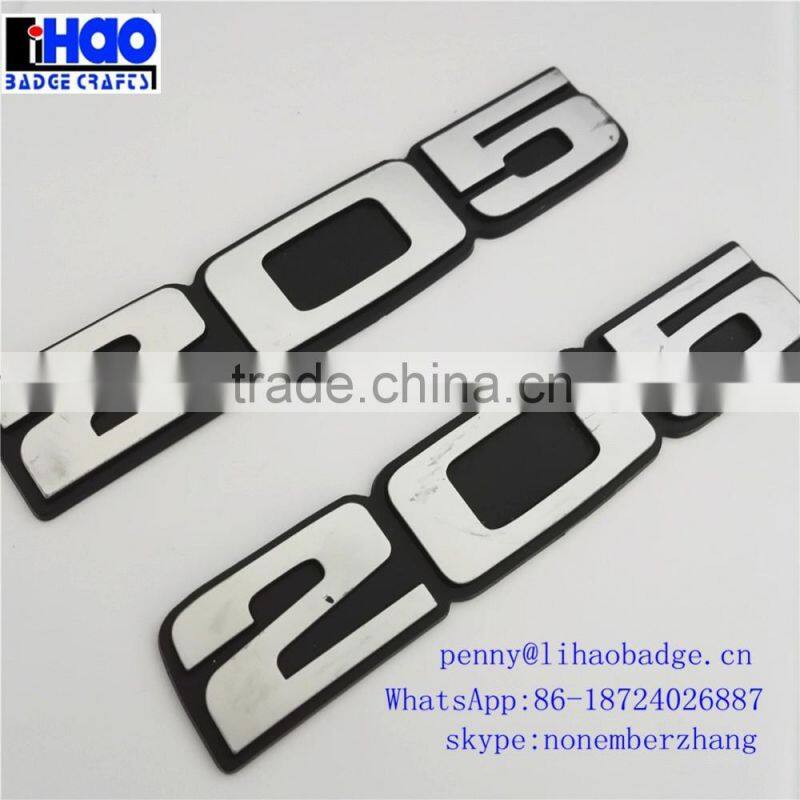 Plastic ABS car grille badges custom car emblem