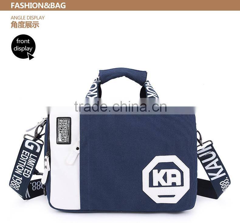 Cotton Canvas Handbag Cross Body bag Laptop Handbag Mens Hand Bag Business laptop bag