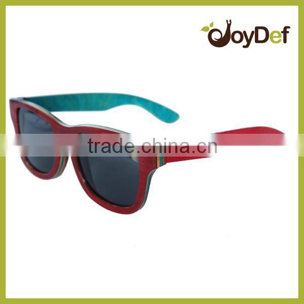Fashionable Imitate Wooden Bamboo Print Sunglasses