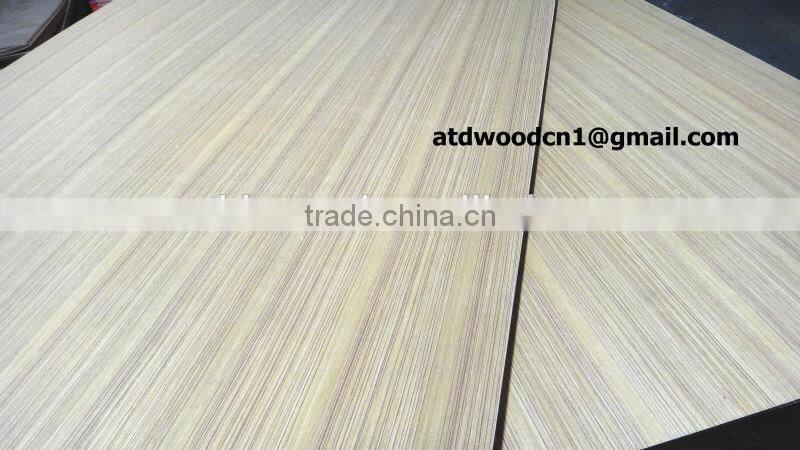 Straight line teak plywood, mdf straight line from linyi