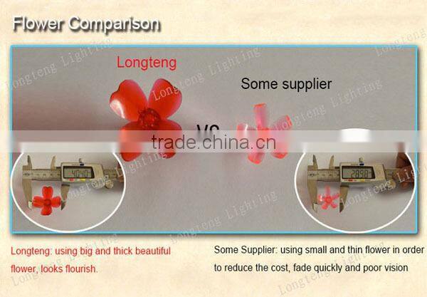 waterproof led branch flower trees light