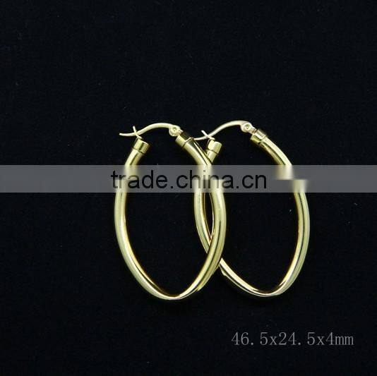 oval earrings for female hot selling