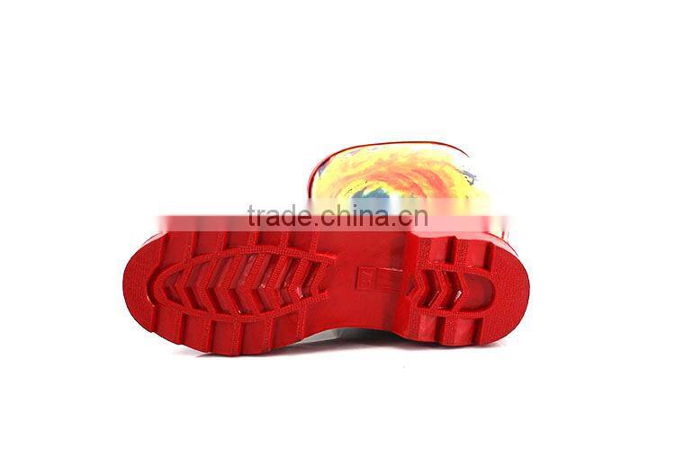 MADE IN CHINA CUSTOMISED DESIGNS RAIN RUBBER WELLINGTONS