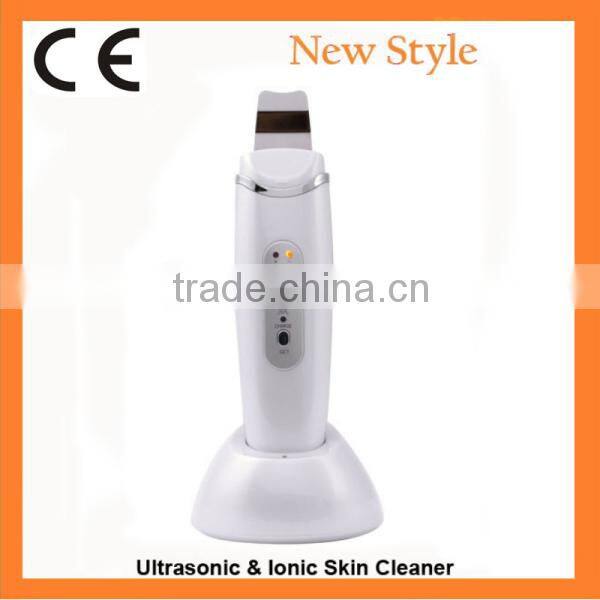 CE approved ultrasonic skin cleaner beauty equipment